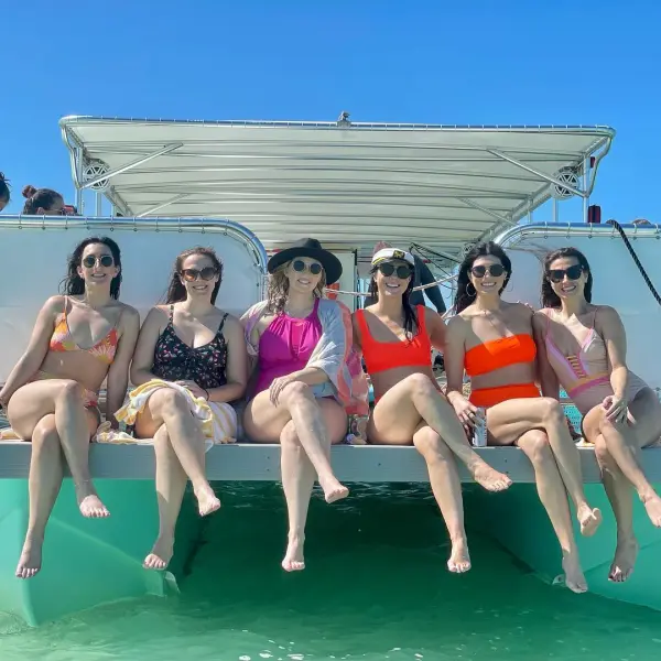 a group of people posing for the camera